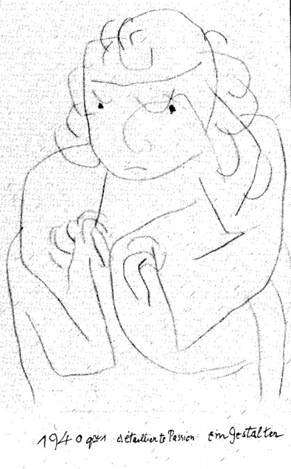 Autorretrato.Paul Klee 