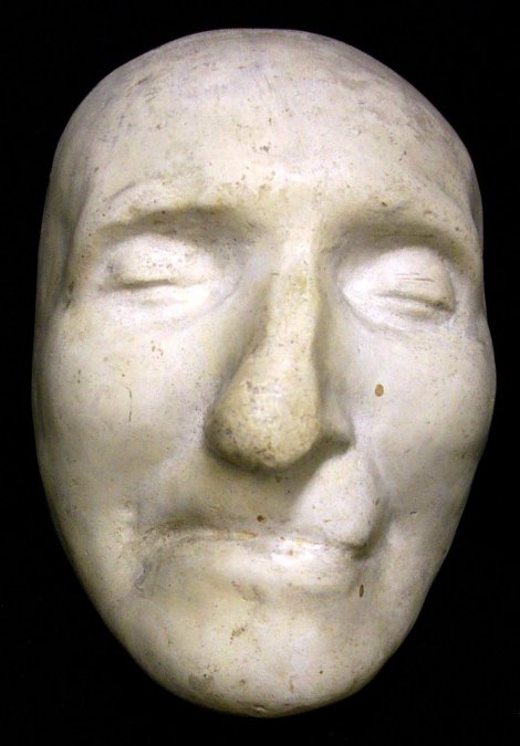 Máscara mortuoria de Thomas Paine.