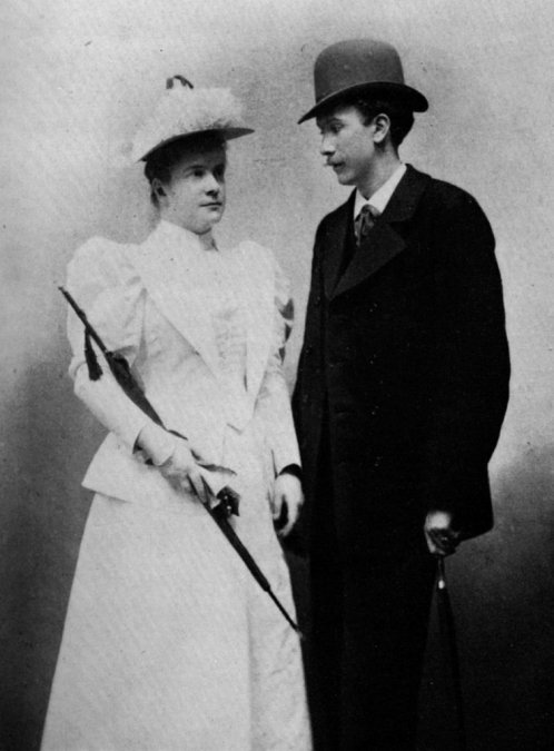 Richard Strauss and Pauline de Ahna.