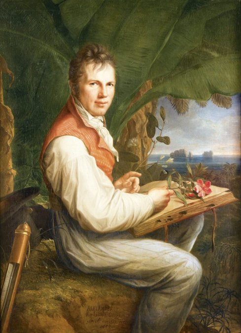 Humboldt por Friedrich Georg Weitsch.