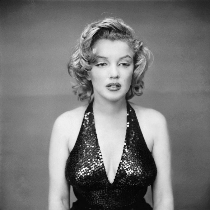 Marilyn por Avedon (1957).