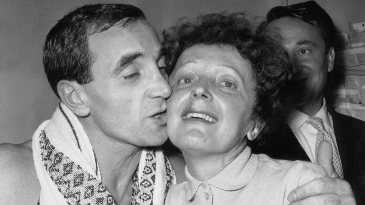 Aznavour y Piaf.