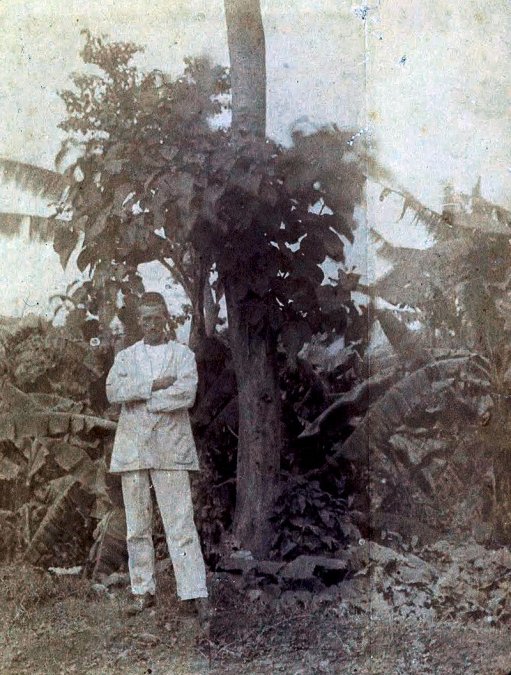 Rimbaud en Harar en 1883.

