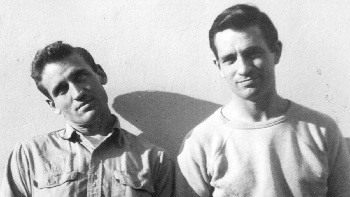 Jack Kerouac y Neal Cassady.