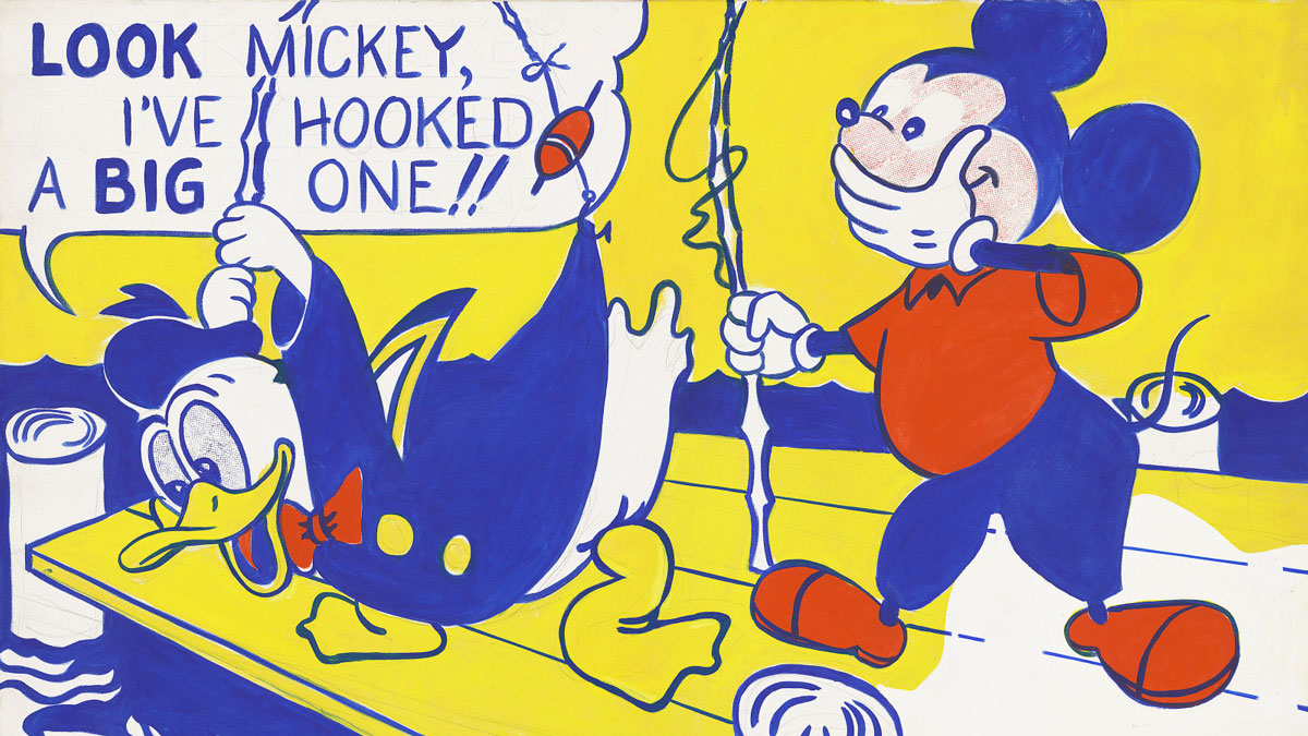 <i>Look Mickey</i> (1961) – Roy Lichtenstein.” id=”1776-Libre-1443095458_embed” /></div>
<p> </p>
<div id=