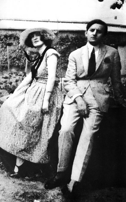 André Malraux y Clara.