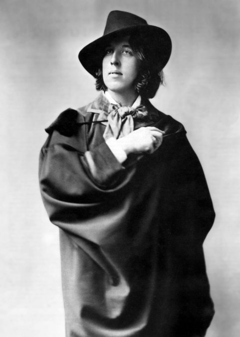 Oscar Wilde (1882).