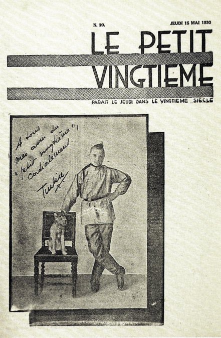 Portada de <i>Le Petit Vingtième</i> del 15 de mayo de 1930.”></div>
<div id=