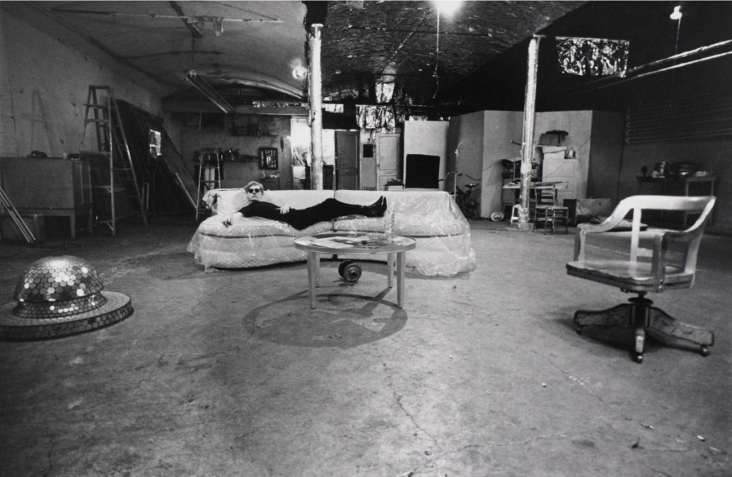 Warhol en The Factory. 