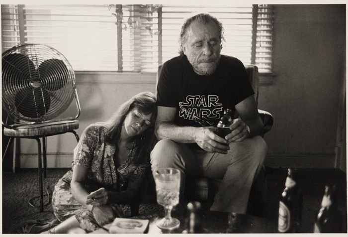 Charles Bukowski y Linda Lee.
