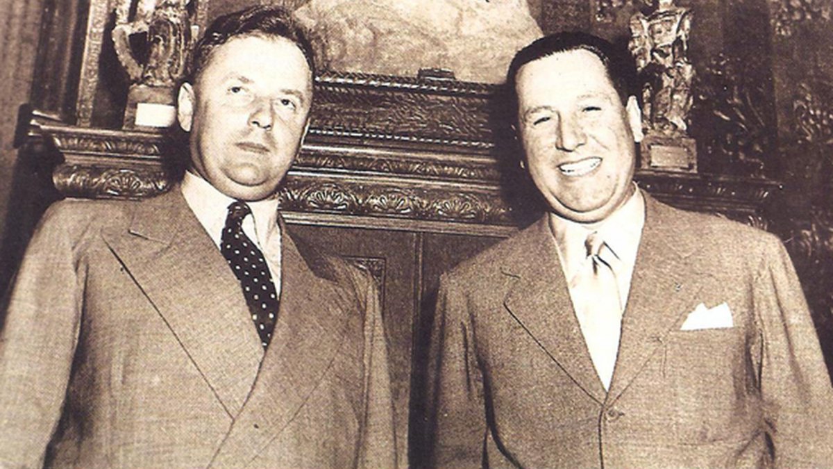 Richter y Perón.

