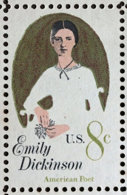 Estampita conmemorativa de Emily Dickinson, 1971.</div>
</div>
</div>
<p>“></p>
</div>
<div id=