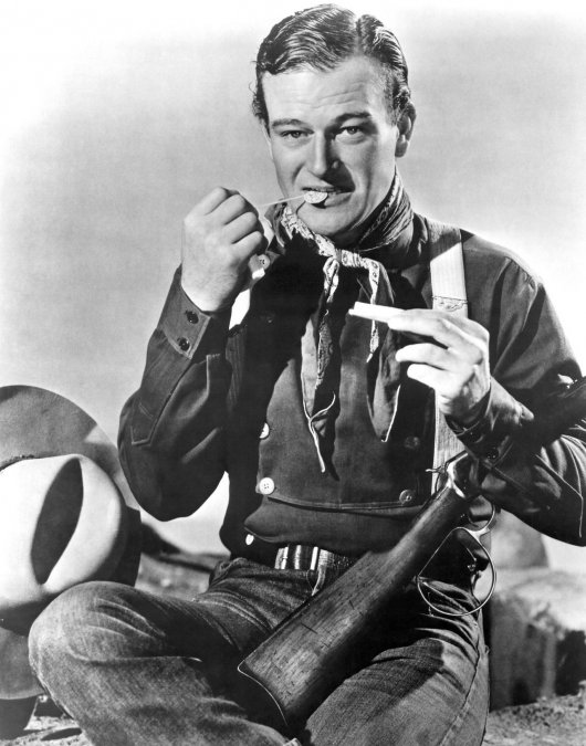 John Wayne en La Diligencia (Stagecoach), 1939.