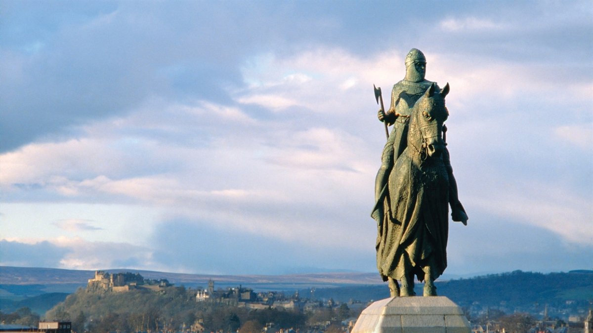 Estatua de Bruce en Bannockburn.</div>
<p>” id=”3921-Libre-902566967_embed” /></div>
<p> </p>
<div id=