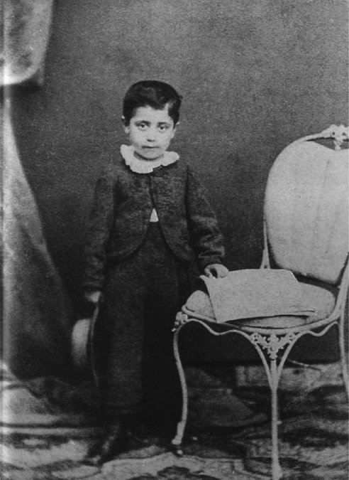 Gustav Mahler de niño.