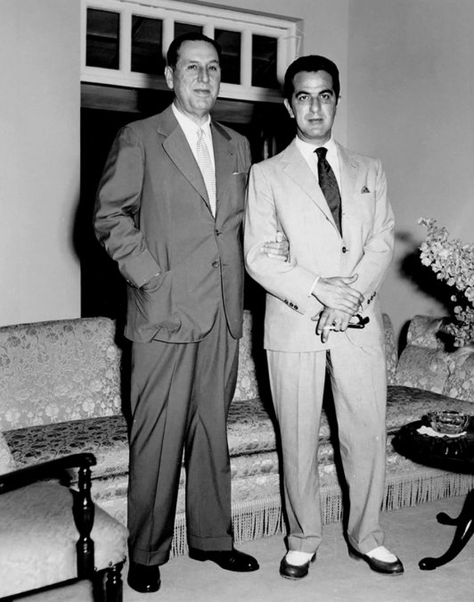 Perón con Rolando Luis González Torrado.
