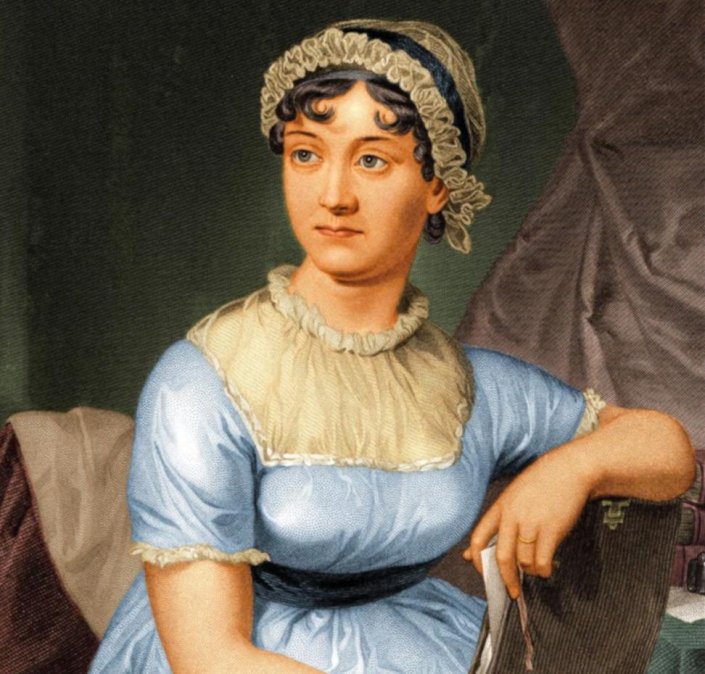 Retrato  de Jane Austen (1873).