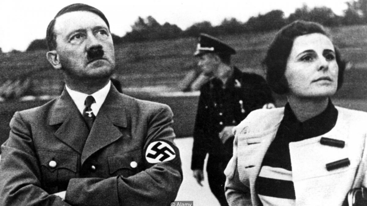 Riefenstahl con Hitler.