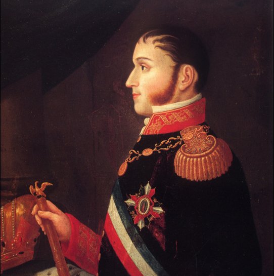 Iturbide provenía de una acaudalada familia que pertenecía a la nobleza de Nueva España.