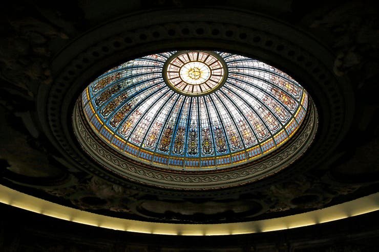 La cúpula del Gran Hall de Honor. 