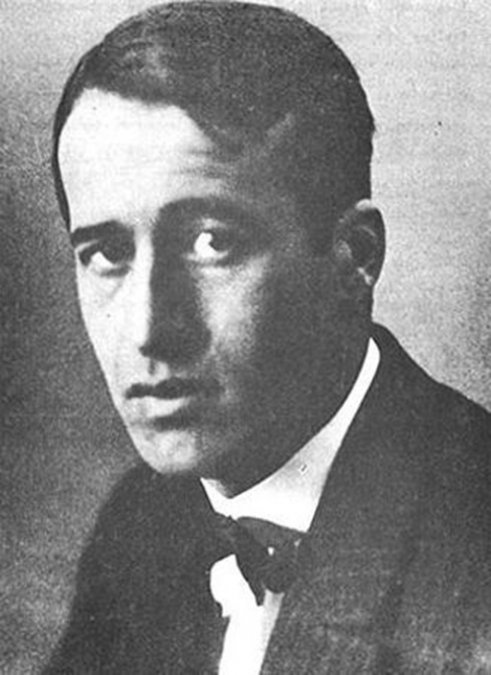 Ricardo Güiraldes en 1906.