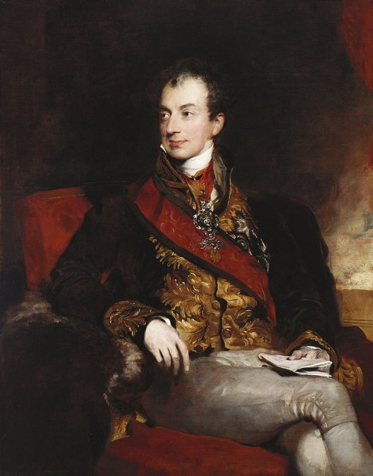 Von Metternich, diplomático austriaco.

