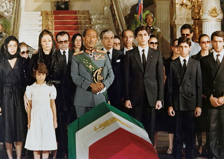 Funeral de Mohammad Reza Pahlavi.