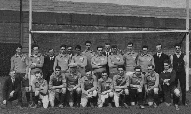 Equipo de Dublin en 1920. 