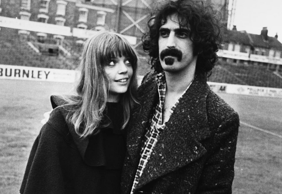 Adelaide Gail y Frank Zappa.