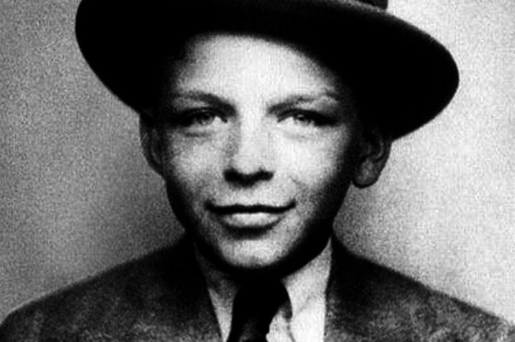 Sinatra de niño. 