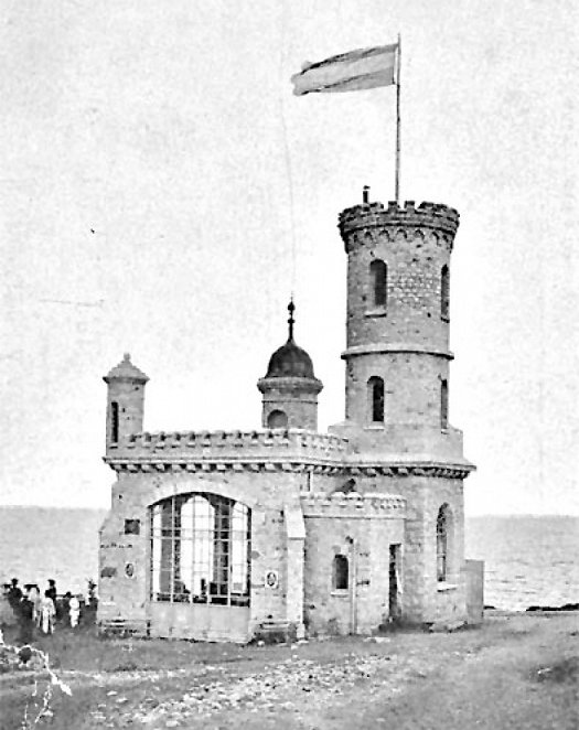 El Torreón original, hacia 1910.
