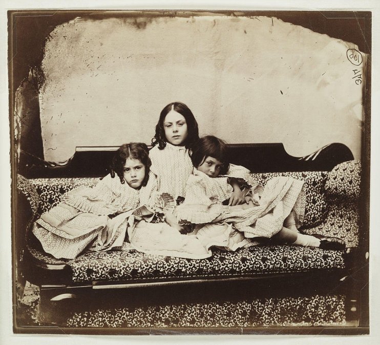 Las hermanas Liddell - Fotografía por Charles Dodgson.