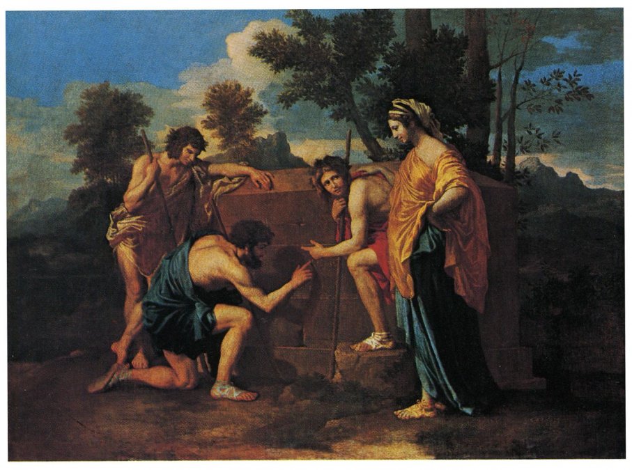 Nicolas Poussin: Et in Arcadia ego (Les bergers de l