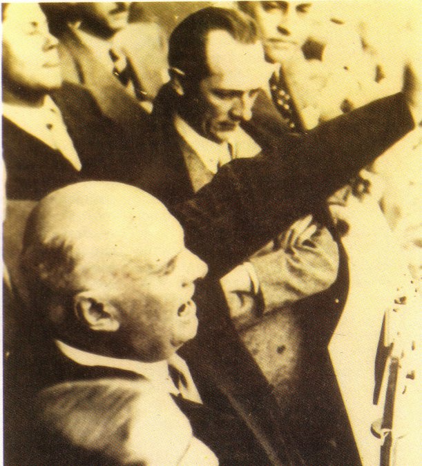 Amadeo Sabattini con Marcelo T. de Alvear, foto de 1936.