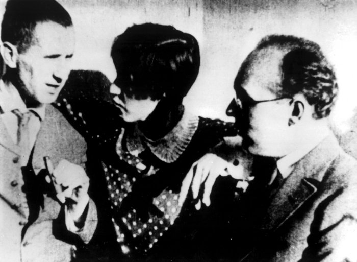 Bertolt Brecht, Lotte Lenya, Kurt Weill.
