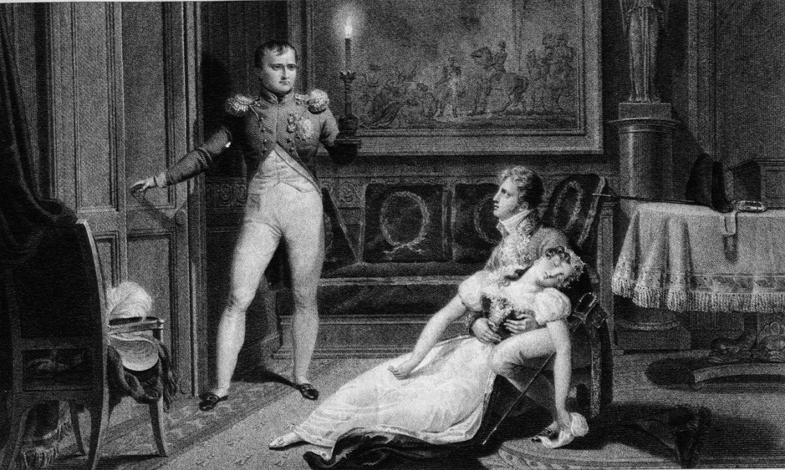 Divorcio de Napoleón Bonaparte y Josefina.
