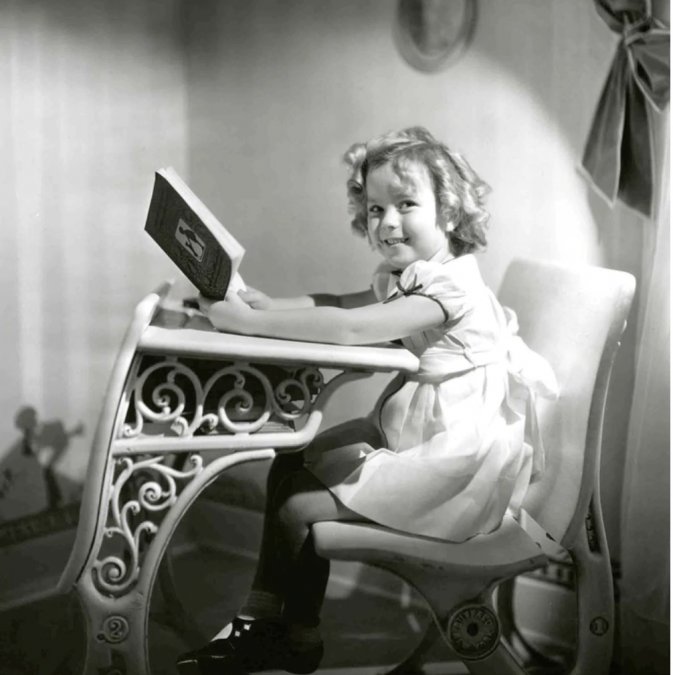 Shirley Temple es considerada la actriz infantil de mayor éxito de la historia
