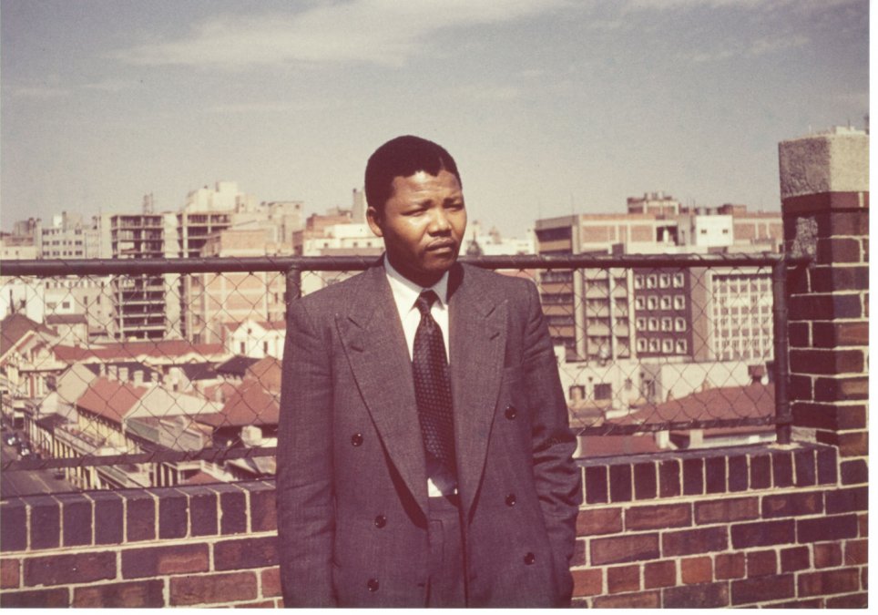 Un joven Mandela.