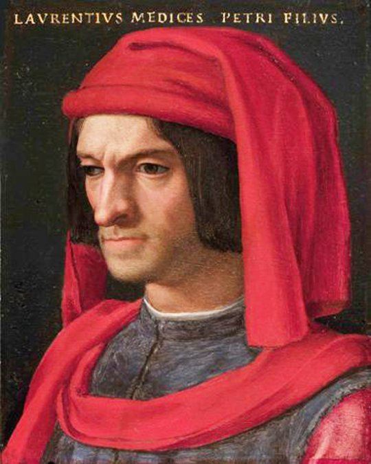 Lorenzo el Magnífico gobernaba la Florencia en la que creció Maquiavelo