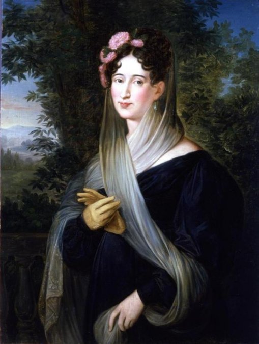 Pepita Tudó, amante de Godoy, retratada por José de Madrazo