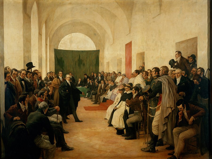 Cabildo abierto del 22 de mayo de 1810, de Pedro Subercaseaux.