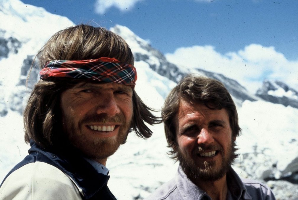 Reinhold Messner y Peter Habler