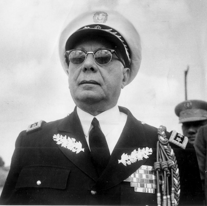 El general Rafael Leónidas Trujillo., dictador de la República Dominicana.