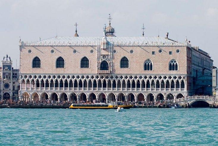 Palazzo Ducale de Venecia, donde se encuentra el lienzo Il Paradiso.