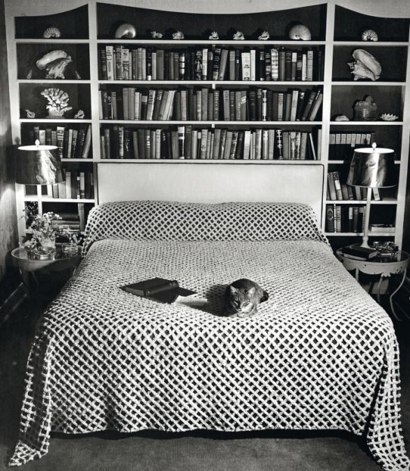 Dormitorio de la escritora, en una imagen tomada en 1937.