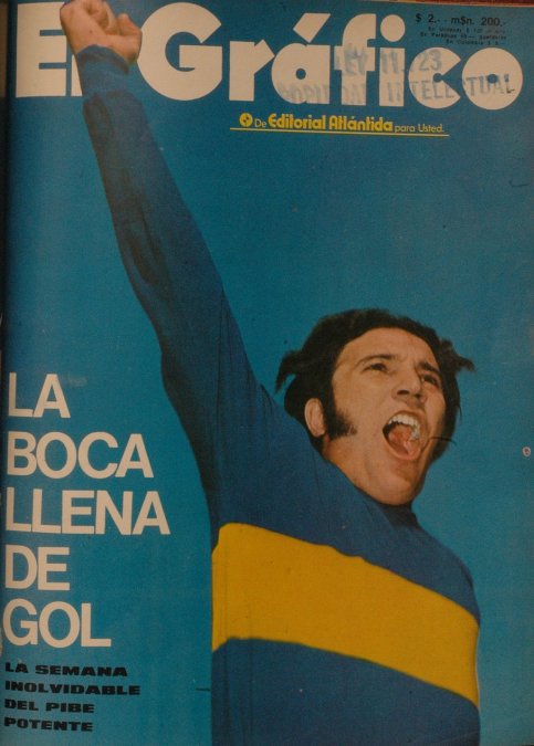 Potente (Boca) en 1972.
