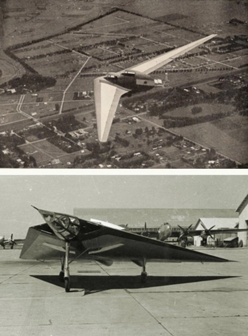 Prototipos del I.Ae. 34 y el I.Ae. 37 del Instituto Aerotécnico de Córdoba