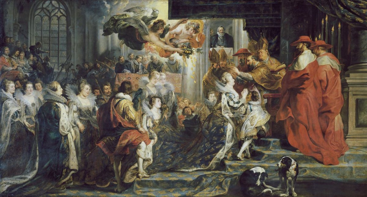 La coronación en Saint-Denis
