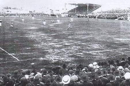Foto del estadio Pocitos en 1930 (estadio desaparecido)