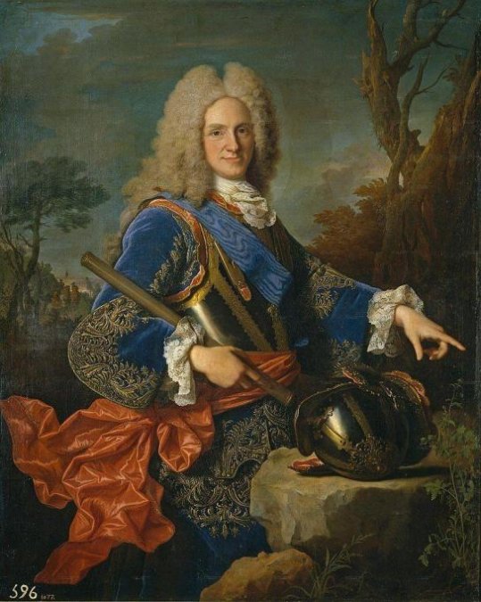 Retrato de Felipe V, por Jean Ranc (1723)